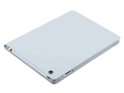Premium Genuine Leather Slim Portfolio Case with Stand for iPad 2/3/4 - Pearl White