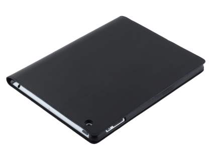 Premium Genuine Leather Slim Portfolio Case with Stand for iPad 2/3/4 - Classic Black