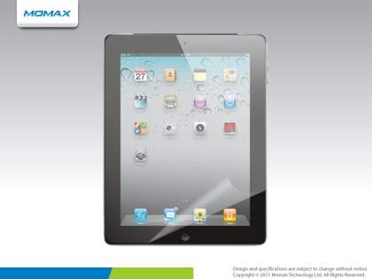 MOMAX Crystal-Clear Screen Protector for iPad 2/3/4