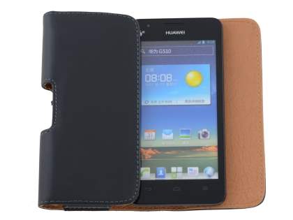 Smooth Synthetic Leather Belt Pouch for Huawei Ascend G510