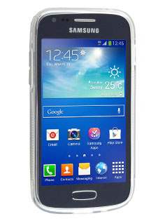Wave Case for Samsung Galaxy Ace 3 - Frosted Clear/Clear