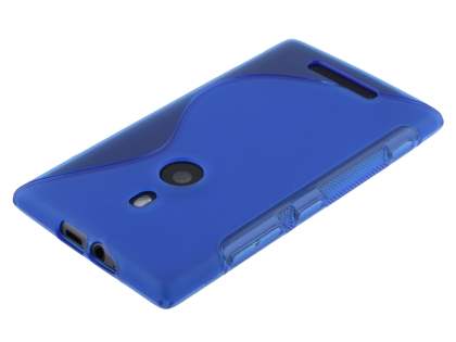 Wave Case for Nokia Lumia 925 - Frosted Blue/Blue