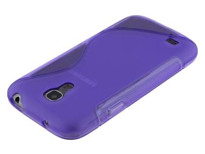 Wave Case for Samsung Galaxy S4 mini - Frosted Purple/Purple