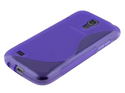 Wave Case for Samsung Galaxy S4 mini - Frosted Purple/Purple