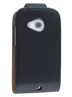 HTC Desire C A320e Synthetic Leather Flip Case - Black HTC Desire C A320e Synthetic Leather Flip Case - Black