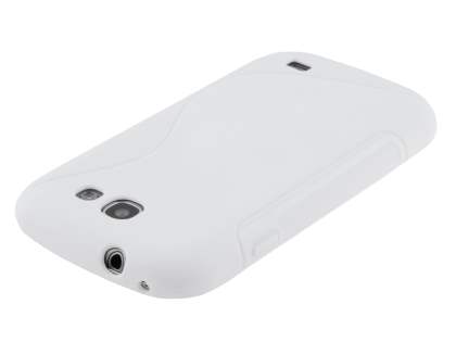 Wave Case for Samsung Galaxy Express i8730 - Pearl White