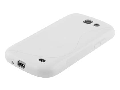 Wave Case for Samsung Galaxy Express i8730 - Pearl White