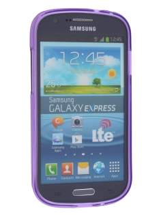 Frosted TPU Case for Samsung Galaxy Express i8730 - Frosted Purple