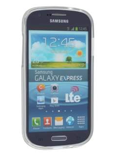 Frosted TPU Case for Samsung Galaxy Express i8730 - Frosted Clear