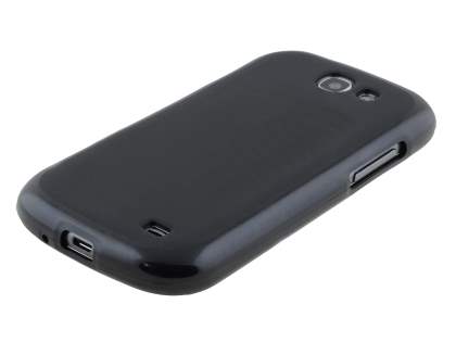 Frosted TPU Case for Samsung Galaxy Express i8730 - Frosted Black