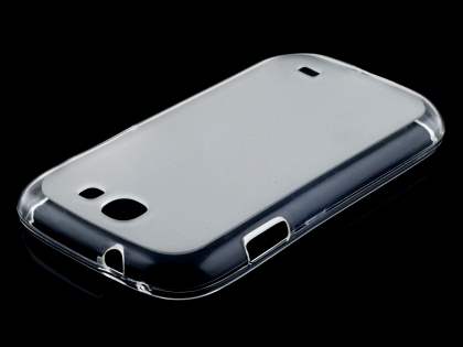 Frosted TPU Case for Samsung Galaxy Express i8730 - Frosted Clear