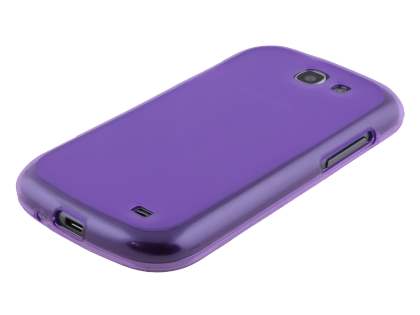 Frosted TPU Case for Samsung Galaxy Express i8730 - Frosted Purple