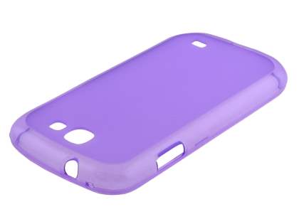 Frosted TPU Case for Samsung Galaxy Express i8730 - Frosted Purple
