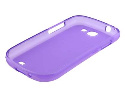 Frosted TPU Case for Samsung Galaxy Express i8730 - Frosted Purple