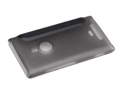 ROCK Elegant Book-Style case for Nokia 925 - Classic Black/Frosted Grey