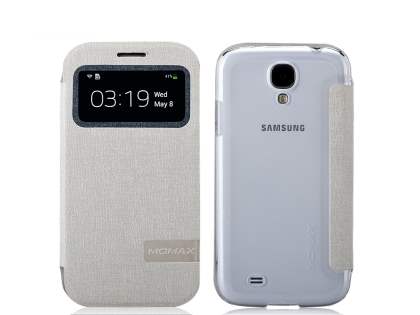 Momax Smart Flip View Case for Samsung Galaxy S4 I9500 - Golden Beige Momax Smart Flip View Case for Samsung Galaxy S4 I9500 - Golden Beige