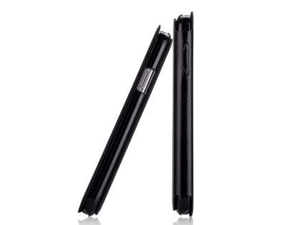 Momax Modern Vintage Stand View Case for Samsung Galaxy S4 I9500 - Night Black