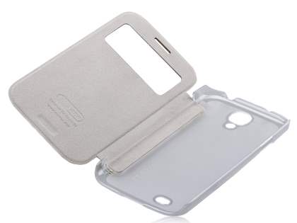 Momax Smart Flip View Case for Samsung Galaxy S4 I9500 - Golden Beige