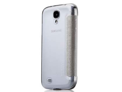 Momax Smart Flip View Case for Samsung Galaxy S4 I9500 - Golden Beige