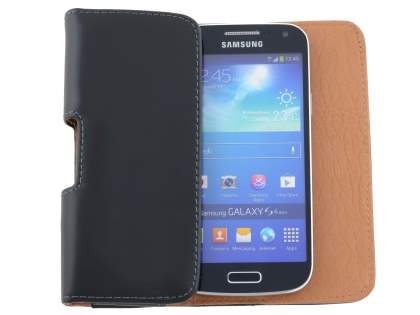 Smooth Synthetic Leather Belt Pouch - Mobile Only