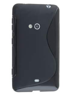 Wave Case for Nokia Lumia 625 - Frosted Black/Black