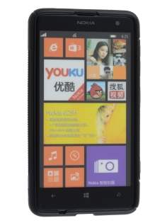 Wave Case for Nokia Lumia 625 - Frosted Black/Black