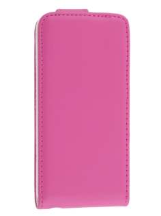 Synthetic Leather Flip Case for iPhone 5c - Pink