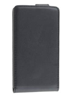 Nokia Lumia 625 Synthetic Leather Flip Case - Classic Black