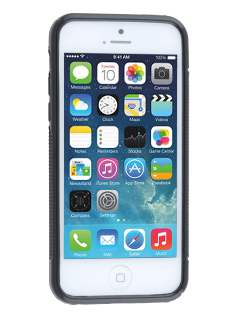 Wave Case for iPhone 5c - Frosted Black/Black