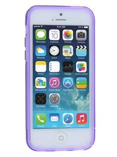 Wave Case for iPhone 5c - Frosted Purple/Purple