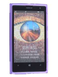 Wave Case for Nokia Lumia 1020 - Frosted Purple/Purple