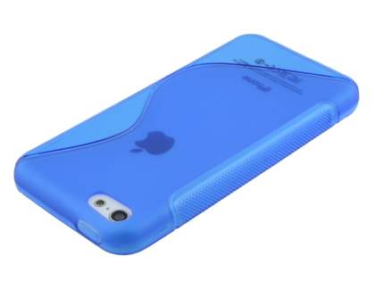 Wave Case for iPhone 5c - Frosted Blue/Blue