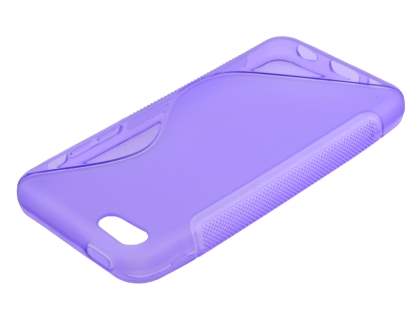 Wave Case for iPhone 5c - Frosted Purple/Purple