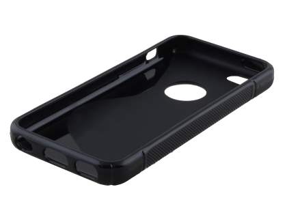 Wave Case for iPhone 5c - Frosted Black/Black