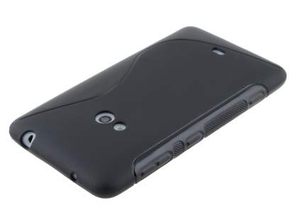 Wave Case for Nokia Lumia 625 - Frosted Black/Black