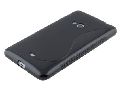 Wave Case for Nokia Lumia 625 - Frosted Black/Black