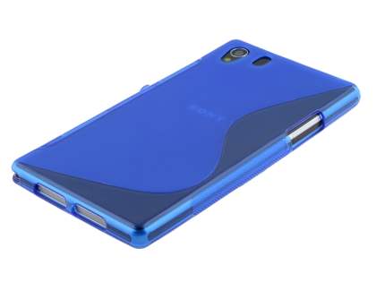 Wave Case for Sony Xperia Z1 - Frosted Blue/Blue