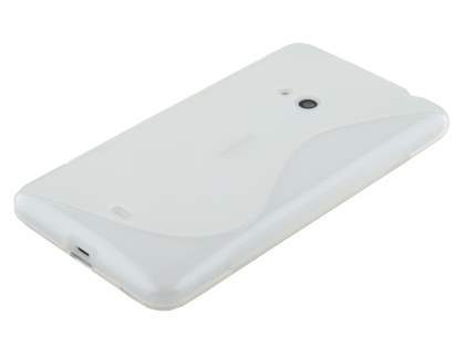 Wave Case for Nokia Lumia 625 - Frosted Clear/Clear