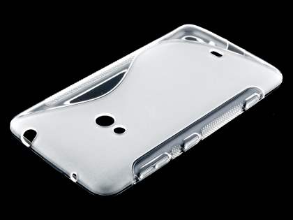 Wave Case for Nokia Lumia 625 - Frosted Clear/Clear