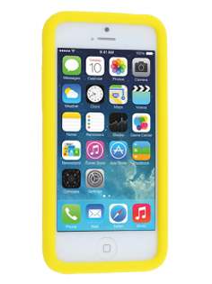 Silicone Rubber Case for iPhone 5c - Canary Yellow