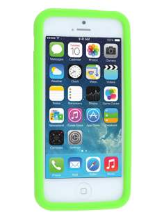 Silicone Rubber Case for iPhone 5c - Green