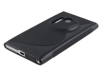 Wave Case for Nokia Lumia 1020 - Frosted Black/Black