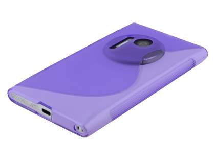 Wave Case for Nokia Lumia 1020 - Frosted Purple/Purple