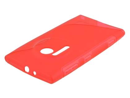 Wave Case for Nokia Lumia 1020 - Frosted Red/Red