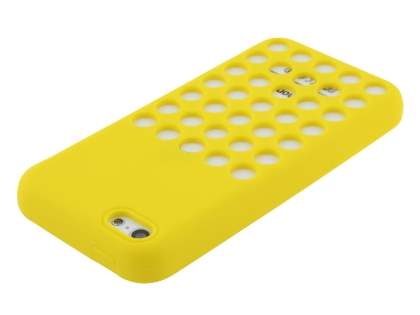 Silicone Rubber Case for iPhone 5c - Canary Yellow