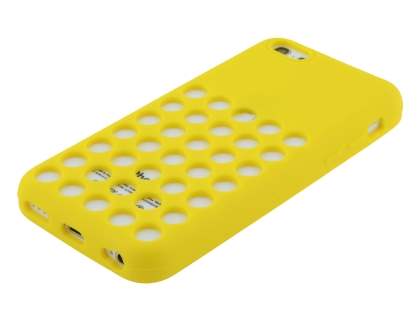 Silicone Rubber Case for iPhone 5c - Canary Yellow