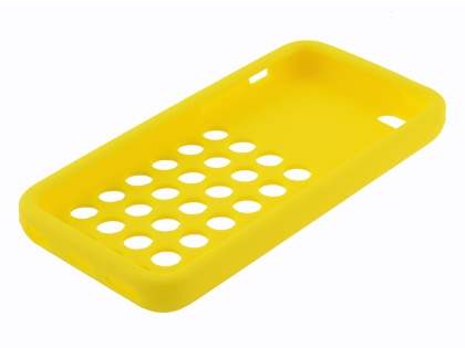 Silicone Rubber Case for iPhone 5c - Canary Yellow