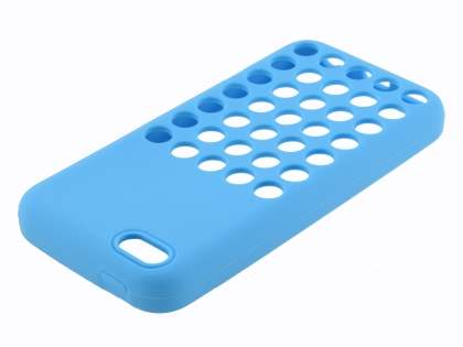 Silicone Rubber Case for iPhone 5c - Sky Blue
