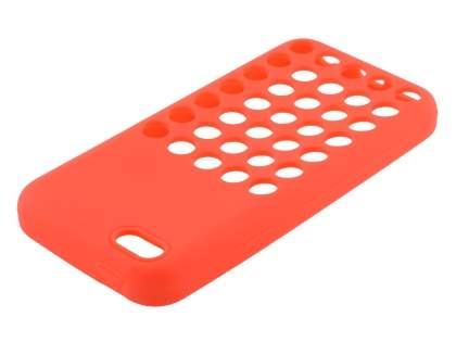 Silicone Rubber Case for iPhone 5c - Red