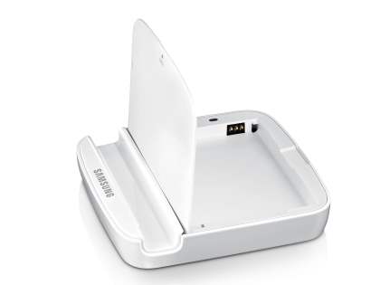 Genuine Samsung Galaxy Note II N7100 Stand and Spare Battery Charger ONLY